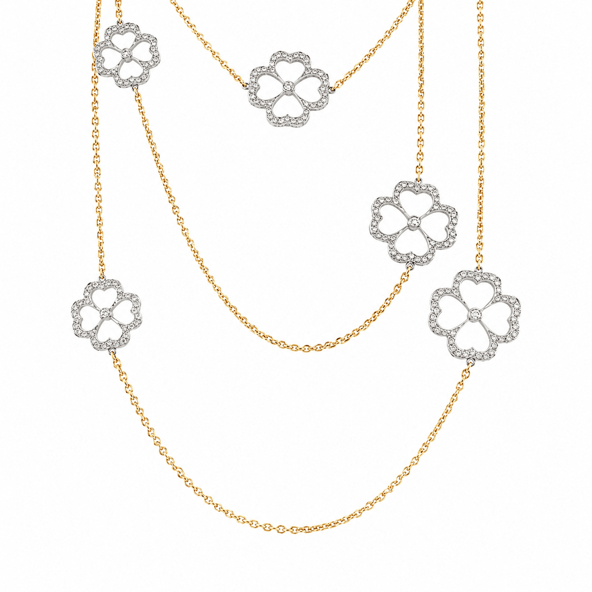 Gumuchian diamond necklace