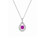Gumuchian Pink Sapphire Diamond Pendant and Chain-
Gumuchian Pink Sapphire Diamond Pendant and Chain