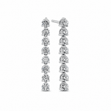 Hearts on Fire Cascade Diamond Earrings-Hearts on Fire Cascade Diamond Earrings