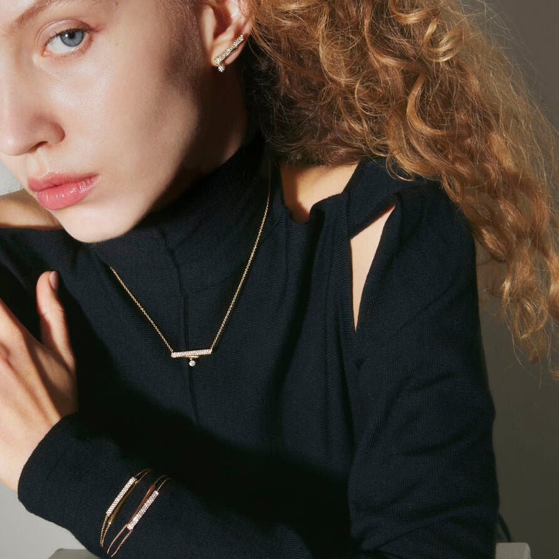 Hearts On Fire Diamond Flip Bracelet-Hearts On Fire Diamond Flip Bracelet UU30138YGHV0250700