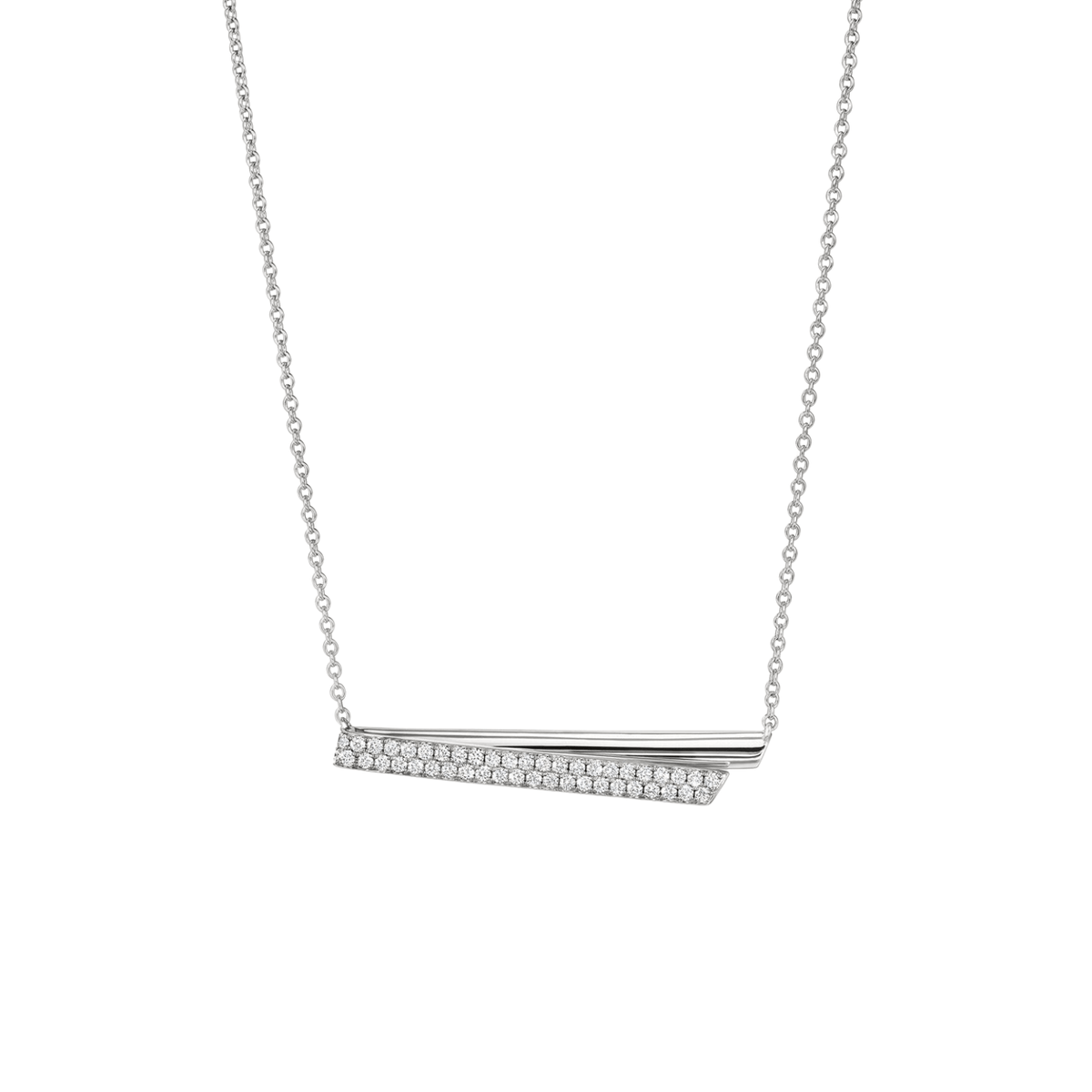 Hearts on Fire Diamond Flip Pendant Necklace - UU2992 - W