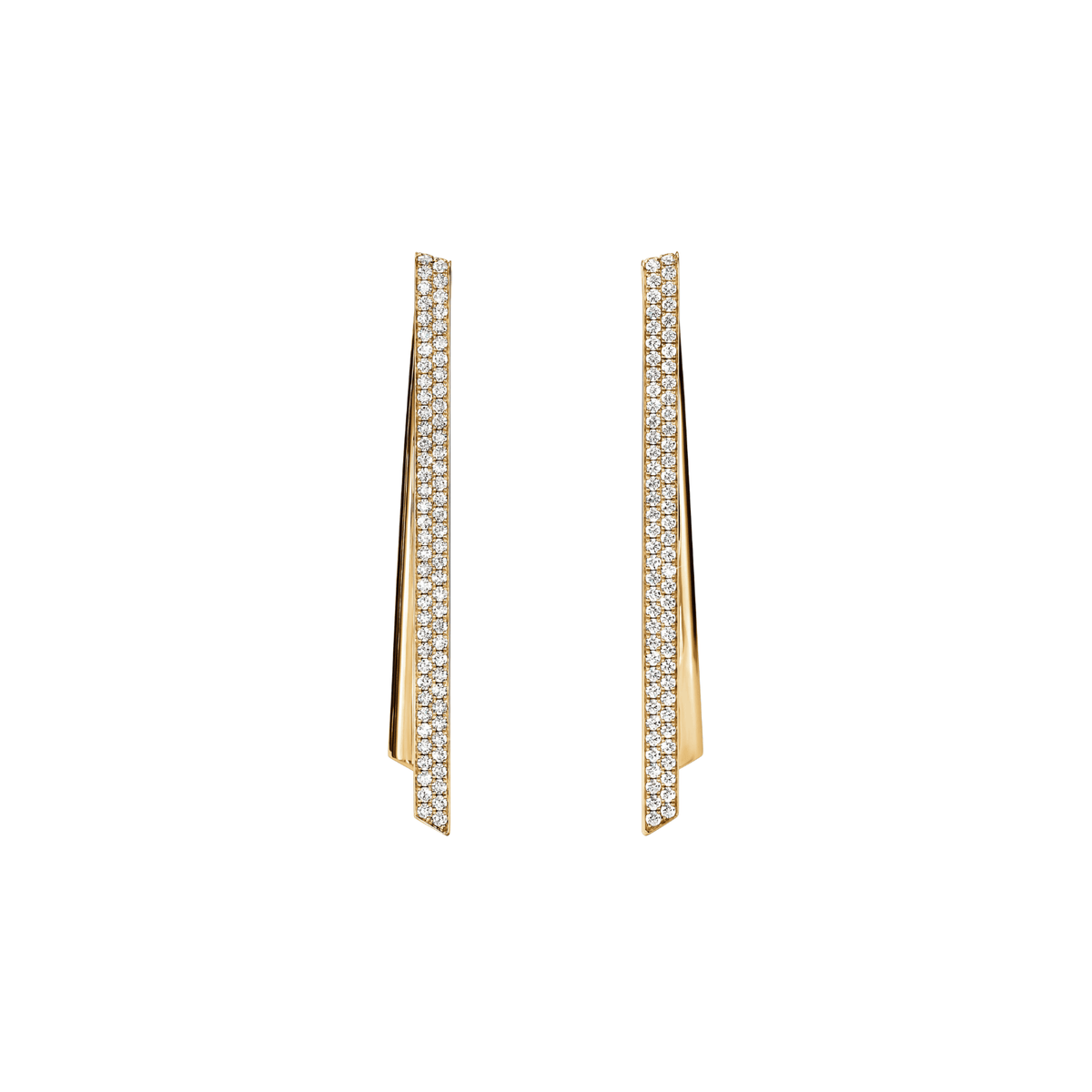 Hearts on Fire Diamond Stiletto Flip Earrings UU2996-Y