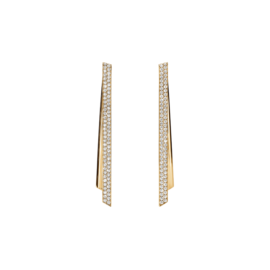 Hearts on Fire Diamond Stiletto Flip Earrings UU2996-Y