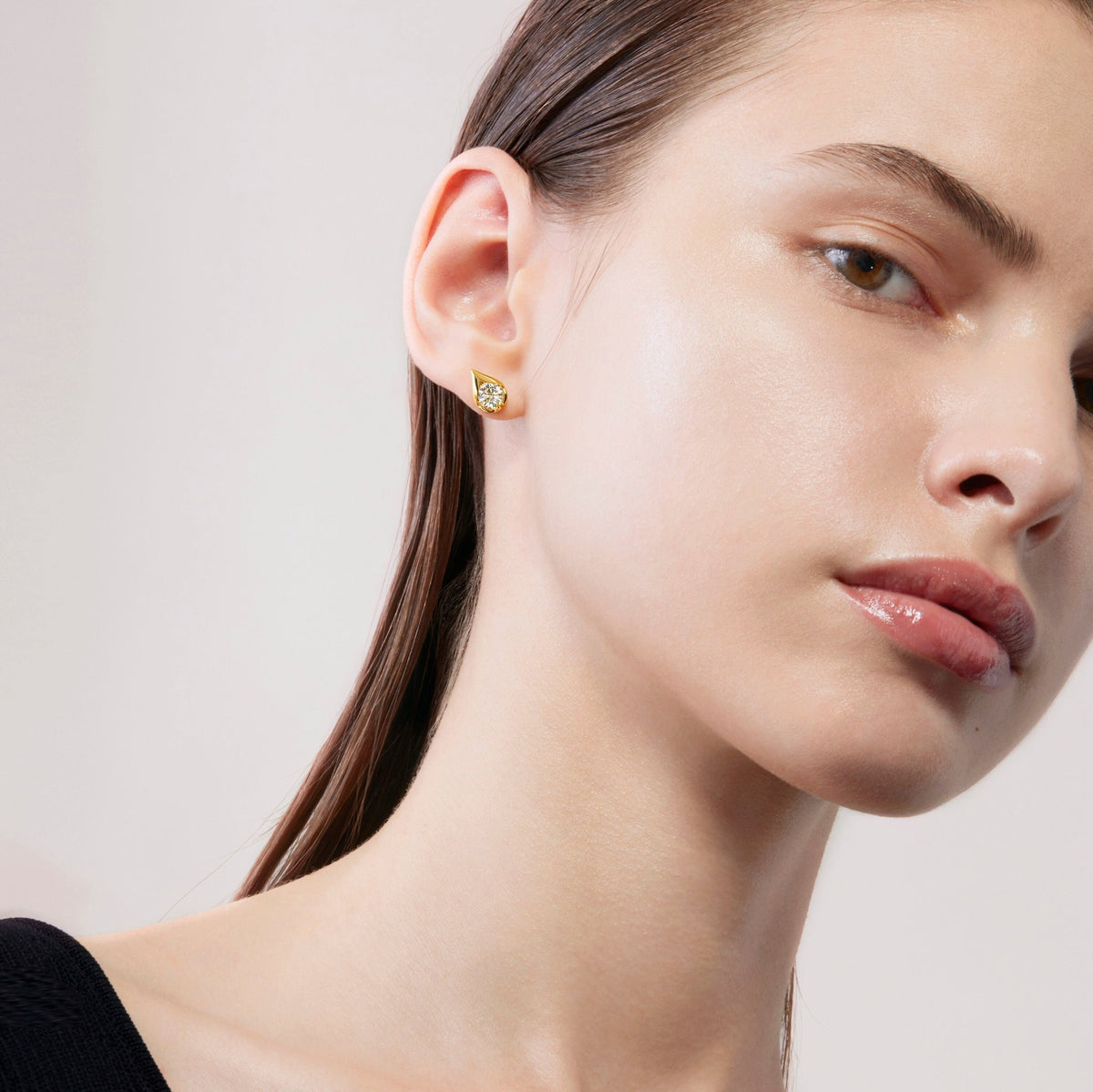 Hearts on Fire Lu Droplet Stud Earrings