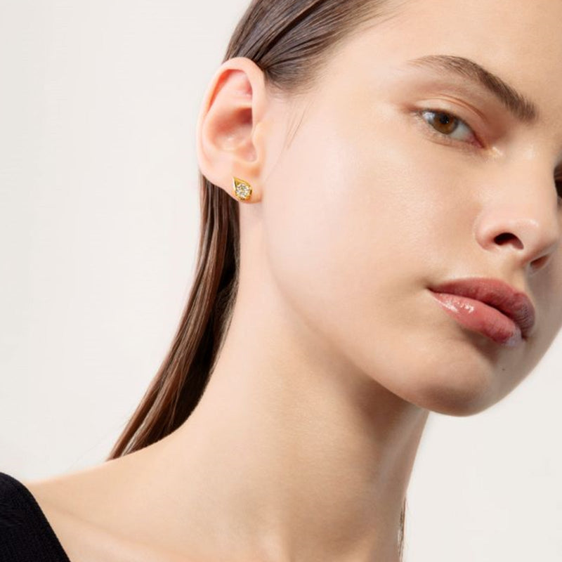 Hearts on Fire Lu Droplet Stud Earrings-Hearts on Fire Lu Droplet Stud Earrings - UU28298YIJV060