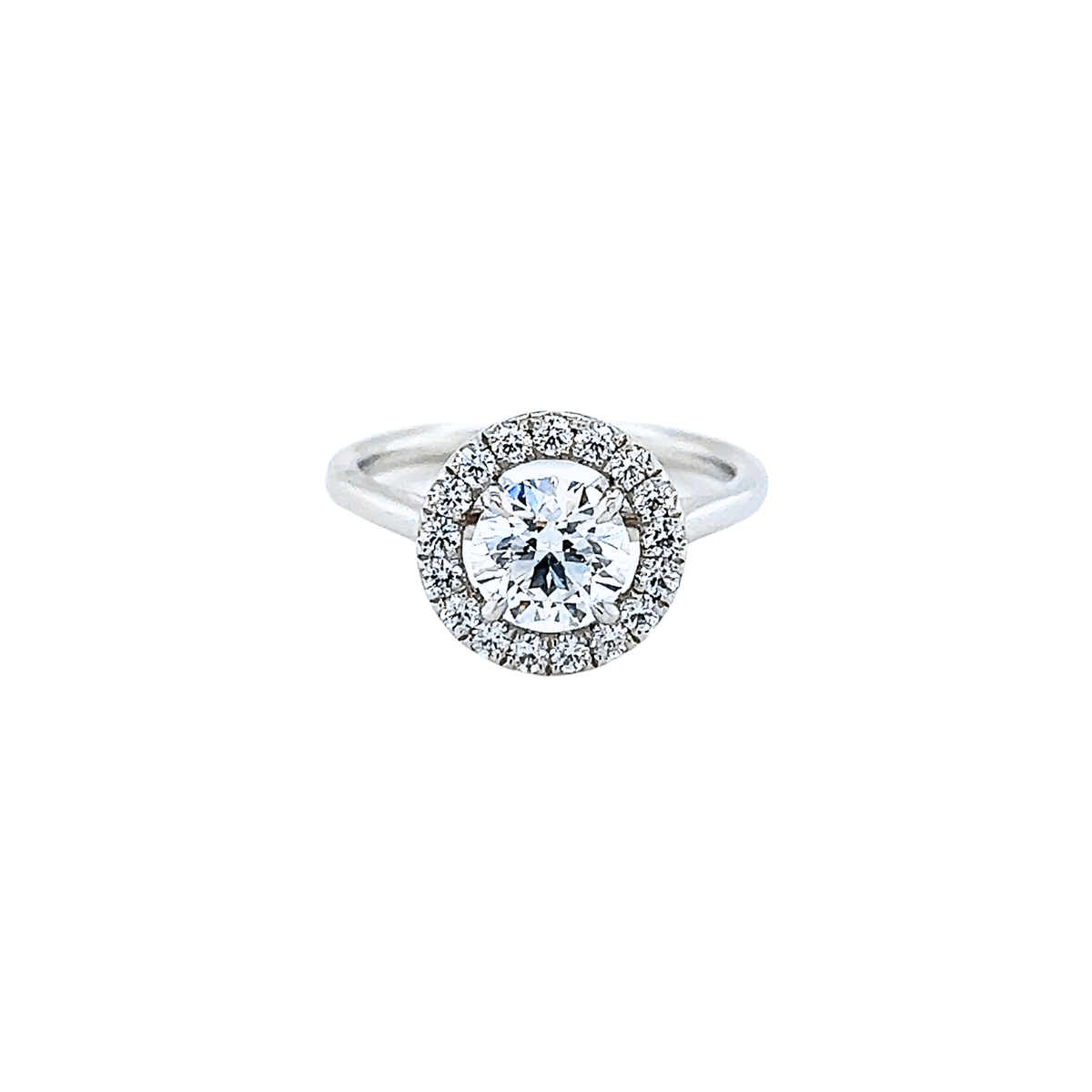 Hearts On Fire Platinum Diamond Ring - DRHOF03748