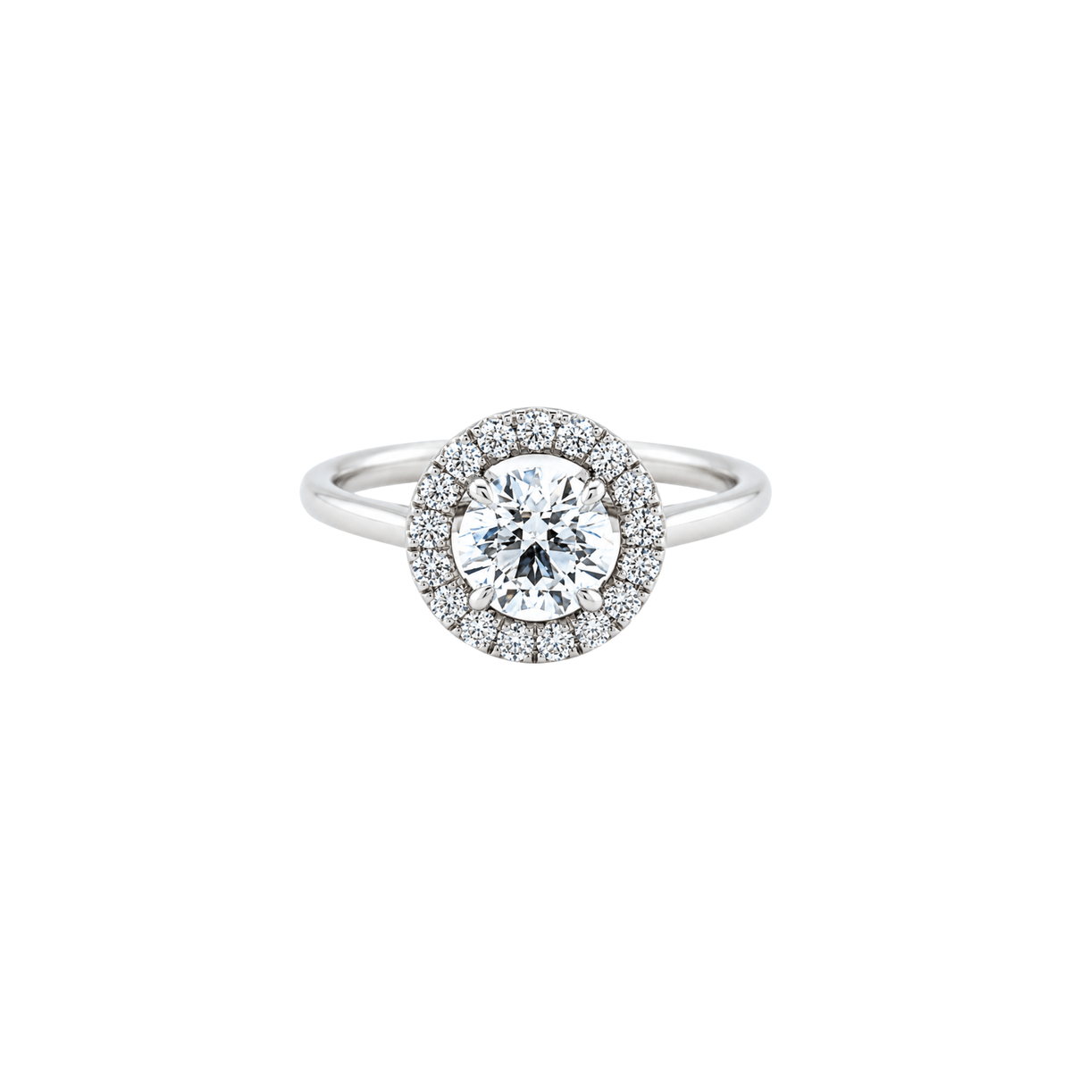 Hearts On Fire Platinum Diamond Ring - DRHOF03748
