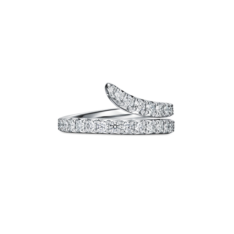 Hearts on Fire Vela Double Row Pavé Ring-Hearts on Fire Vela Double Row Pavé Ring - UU2782-W