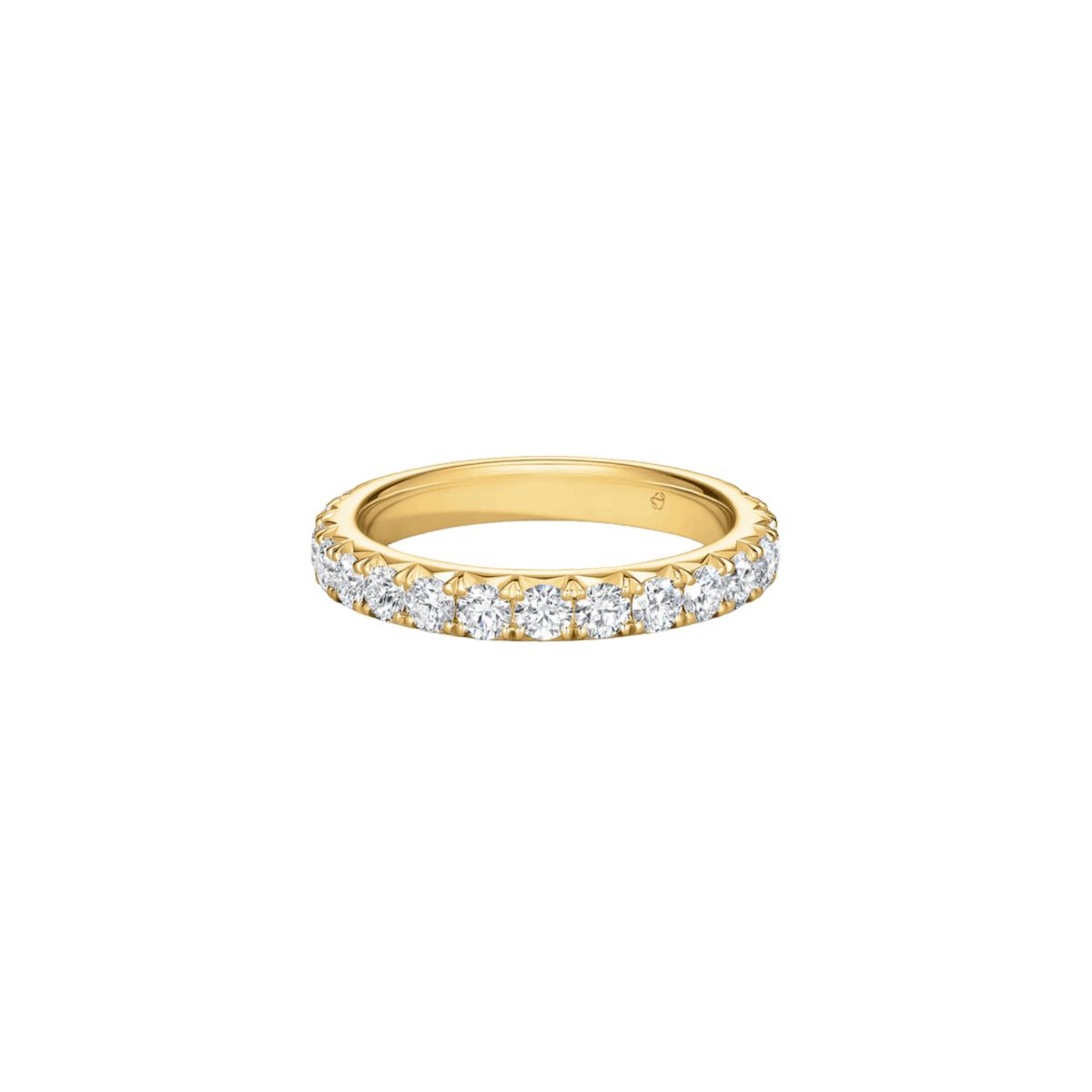 Hearts On Fire Vela French Cut Pavé Band UU26428YGHV0306500