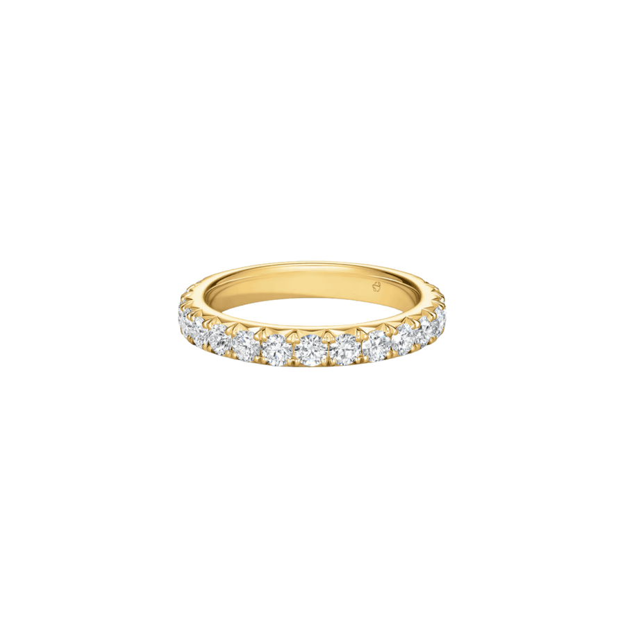 Hearts On Fire Vela French Cut Pavé Band UU26428YGHV0306500