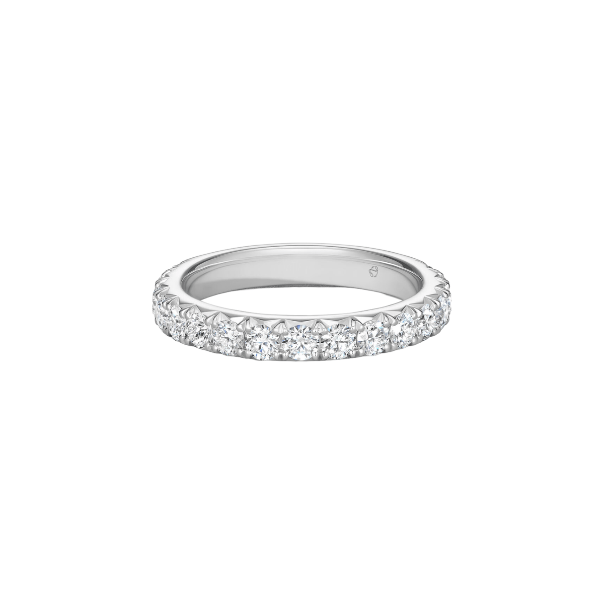 Hearts On Fire Vela French Cut Pavé Band - UU2642PTGHV0306500