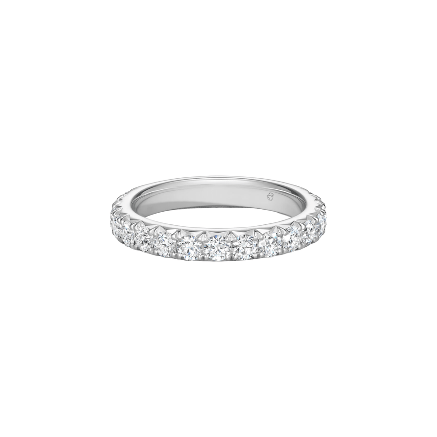 Hearts On Fire Vela French Cut Pavé Band - UU2642PTGHV0306500