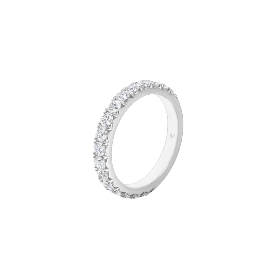 Hearts On Fire Vela French Cut Pavé Band - UU2642PTGHV0306500