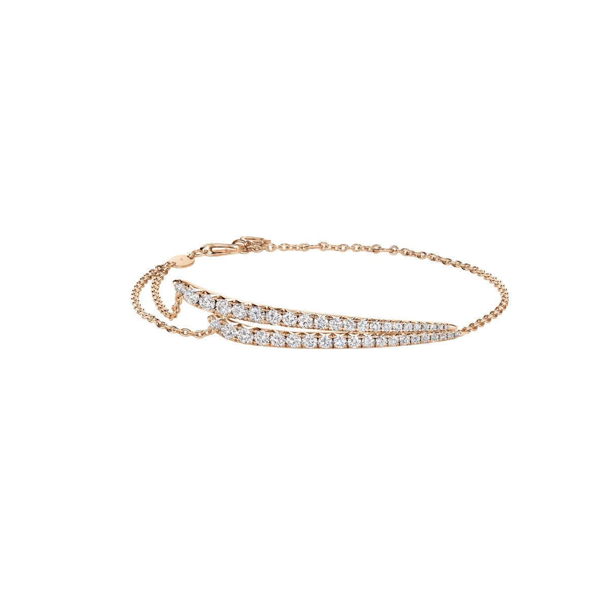 Hearts On Fire Vela French Cut Pavé Diamond Bracelet