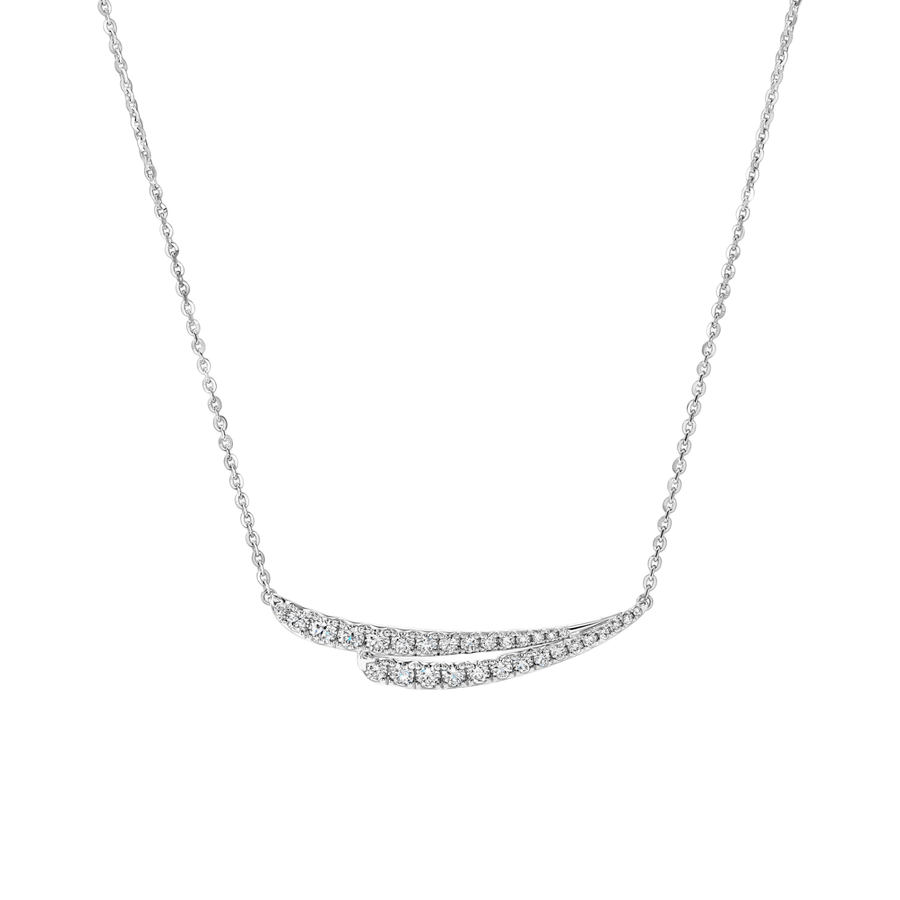 Hearts On Fire Vela French Cut Pavé Diamond Pendant Necklace - UU28068WGHV0401800