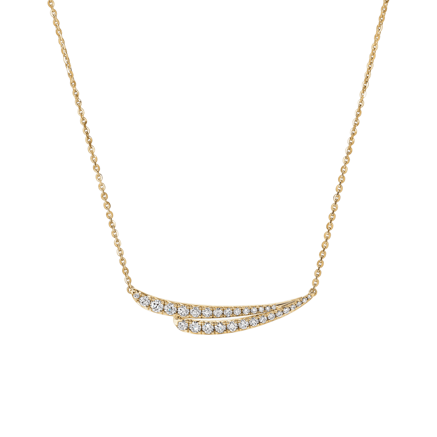 Hearts On Fire Vela French Cut Pavé Diamond Pendant Necklace - UU28068YGHV0401800