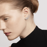 Hearts On Fire Vela French Cut Pavé Floating Diamond Climber Earrings-Hearts On Fire Vela French Cut Pavé Floating Diamond Climber Earrings - UU2921