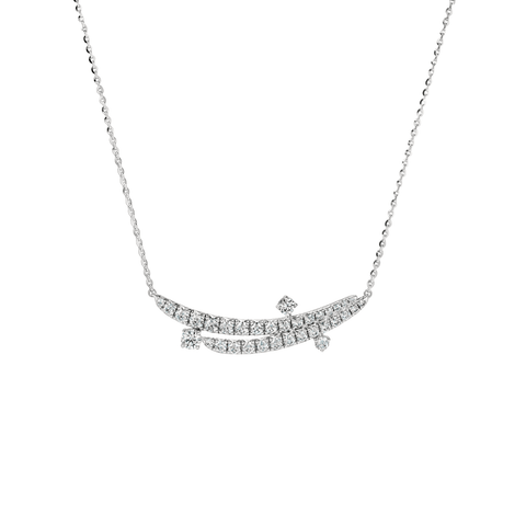 Hearts On Fire Vela French Cut Pavé Floating Diamond Pendant Necklace-Hearts On Fire Vela French Cut Pavé Floating Diamond Pendant Necklace - UU29208WGHV0901800