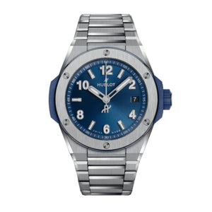 Hublot Big Bang Integrated Time Only Titanium Blue-Hublot Big Bang Integrated Time Only Titanium Blue - 457.NX.7170.NX