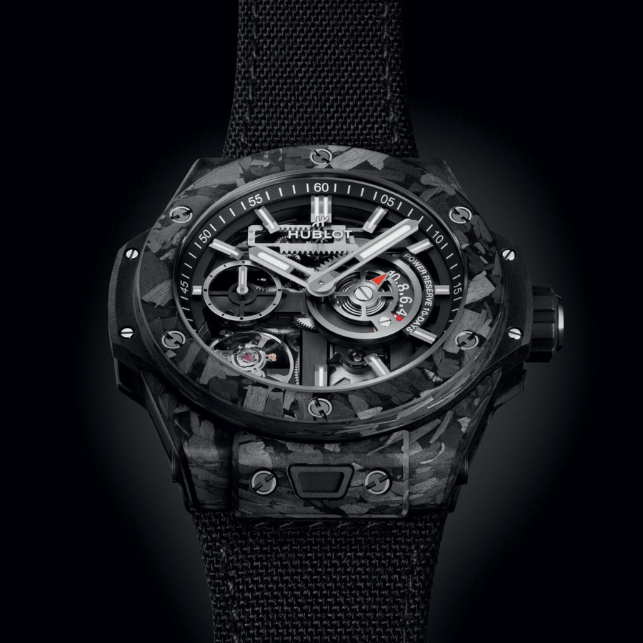 Hublot Big Bang MECA - 10 Frosted Carbon 42mm - 444.QN.1170.NR