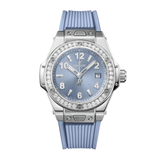 Hublot Big Bang One Click Steel Coal Blue Diamonds 33mm-Hublot Big Bang One Click Steel Coal Blue Diamonds 33mm 485.SX.717B.RX.1204