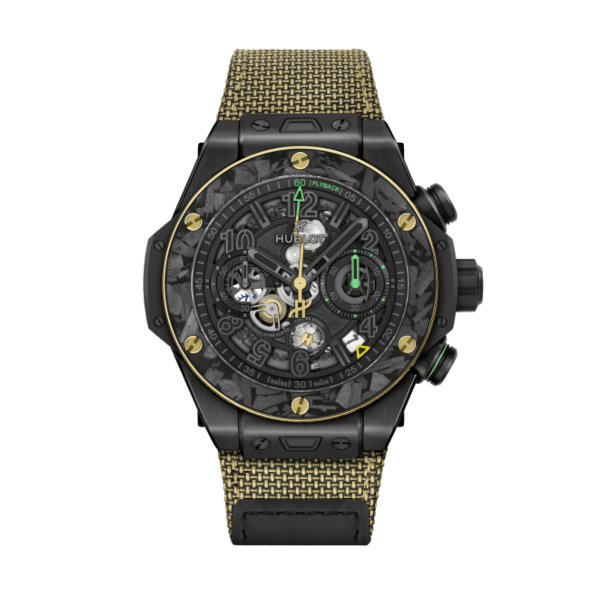 Hublot Big Bang Reloaded Usain Bolt Ceramic Carbon 44mm 421.CQ.1140.NR.USB26