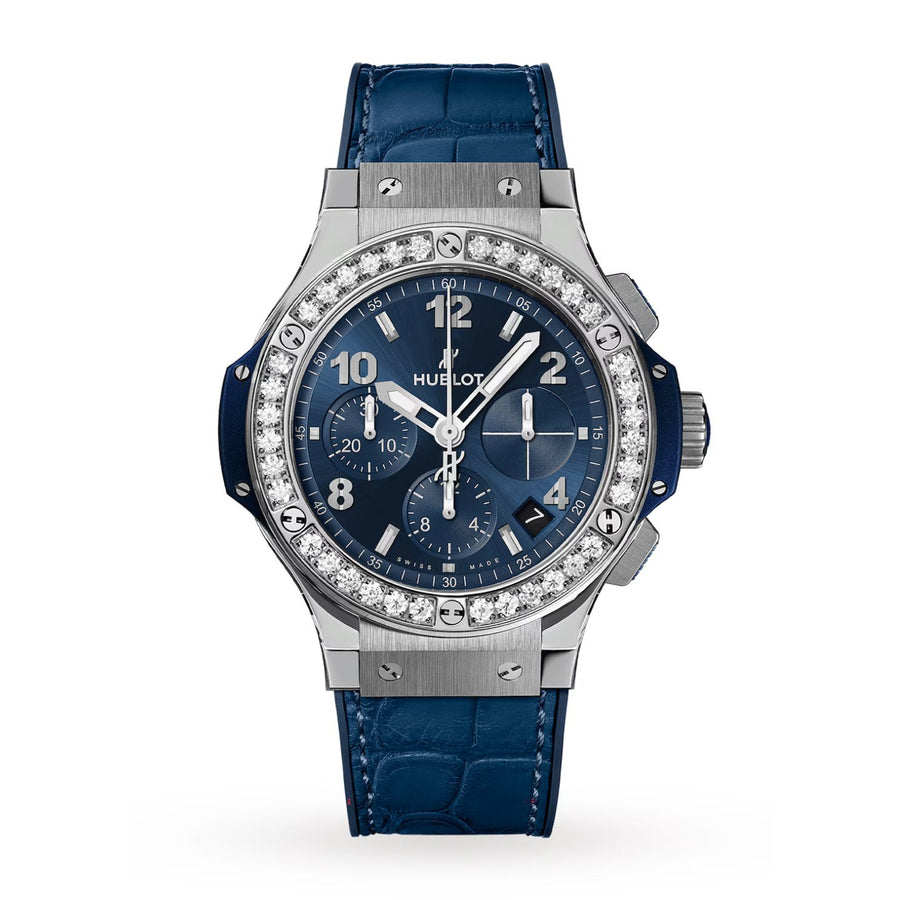 Hublot Big Bang Steel Blue Diamonds - 341.SX.7170.LR.1204