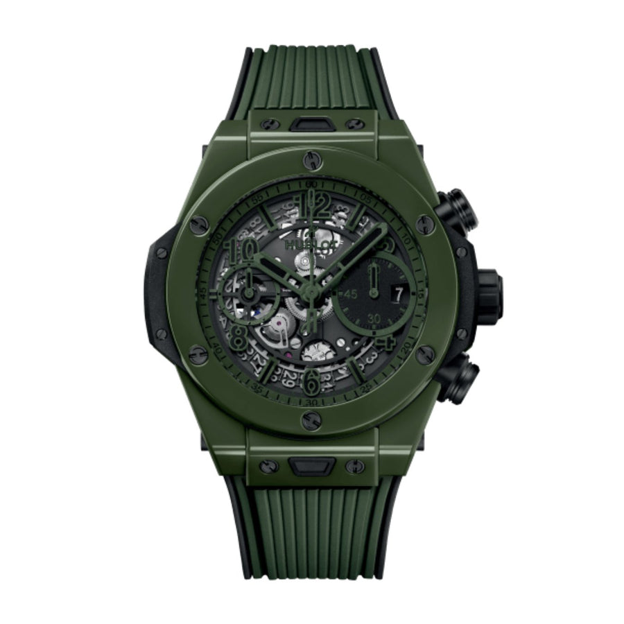 Hublot Big Bang Unico Dark Green Ceramic 42mm - 441.GX.5210.RX
