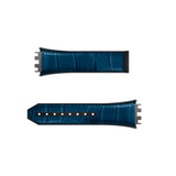 Hublot Blue Alligator and Rubber Strap-Hublot Blue Alligator and Rubber Strap - 