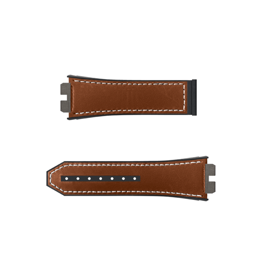 Hublot Camel Calf and Rubber Strap - VR411.100.80.0000.1605.7528