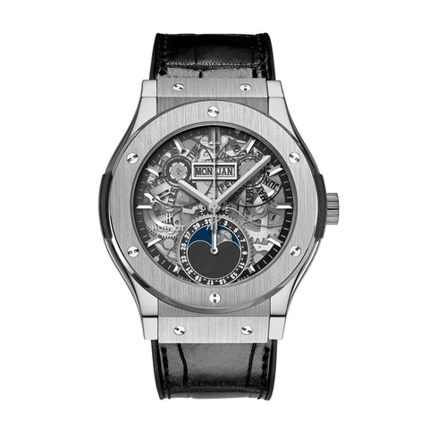 Hublot Classic Fusion Aerofusion Moonphase Titanium 42mm-Hublot Classic Fusion Aerofusion Moonphase Titanium 42mm - 547.NX.0170.LR