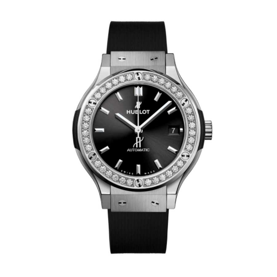 Hublot Classic Fusion Titanium Diamonds 38mm 565.NX.1470.RX.1204