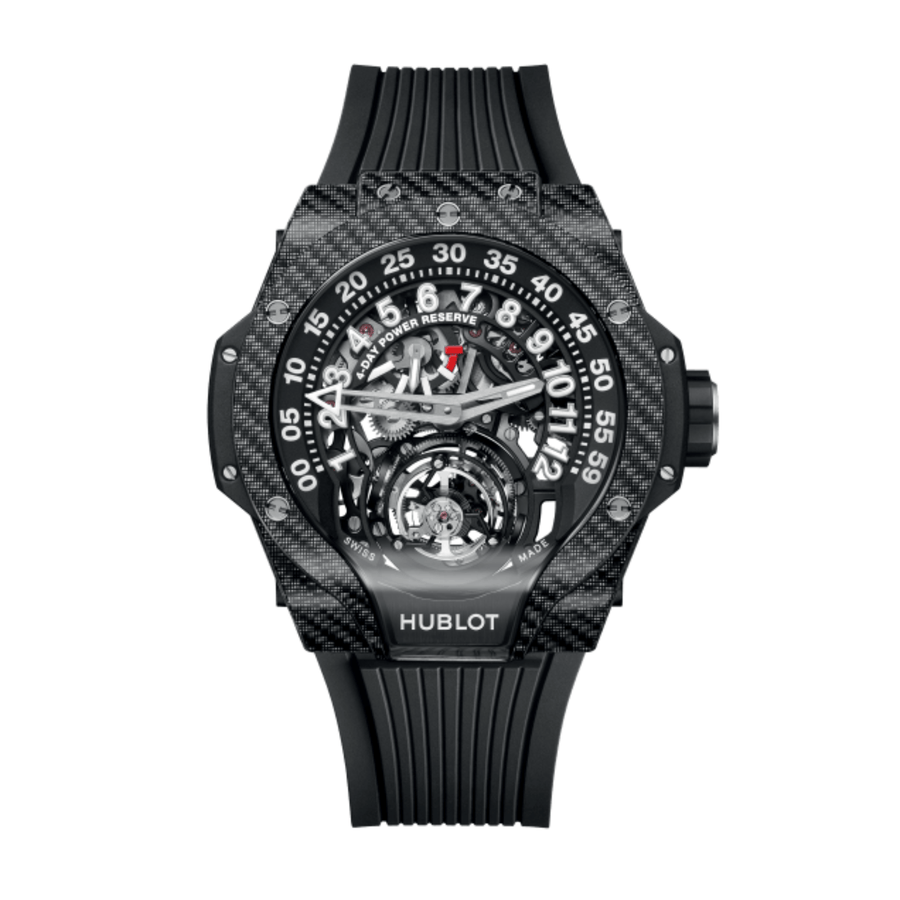 Hublot MP-13 Tourbillon B9i-Axis Retrograde Black Carbon 44mm 913.YT.1170.RX