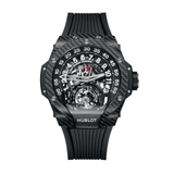 Hublot Exceptional Timepieces MP-13 Tourbillon B9i-Axis Retrograde Black Carbon 44mm-Hublot MP-13 Tourbillon B9i-Axis Retrograde Black Carbon 44mm 913.YT.1170.RX