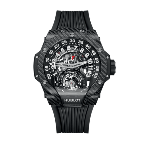 Hublot Exceptional Timepieces MP-13 Tourbillon B9i-Axis Retrograde Black Carbon 44mm-Hublot MP-13 Tourbillon B9i-Axis Retrograde Black Carbon 44mm 913.YT.1170.RX