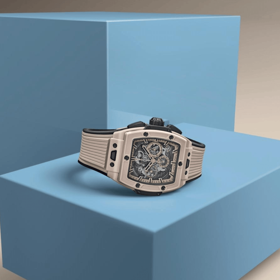 Hublot Spirit Of Big Bang Beige Ceramic 42mm - 642.CZ.6110.RX