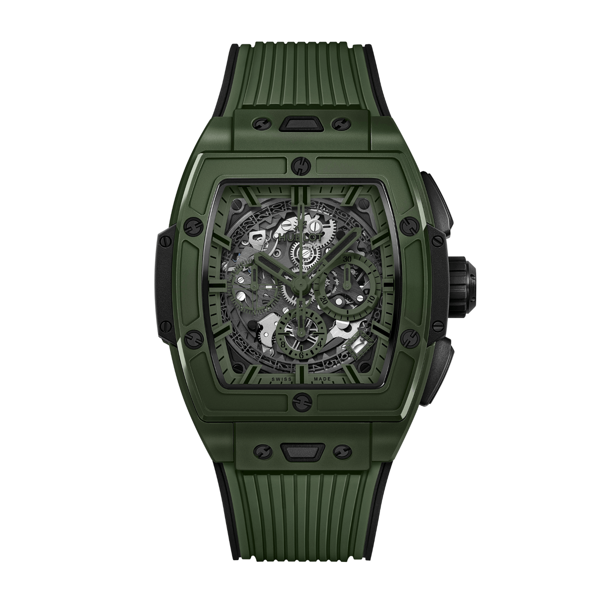 Hublot Spirit Of Big Bang Dark Green Ceramic 42mm - 642.GX.5210.RX