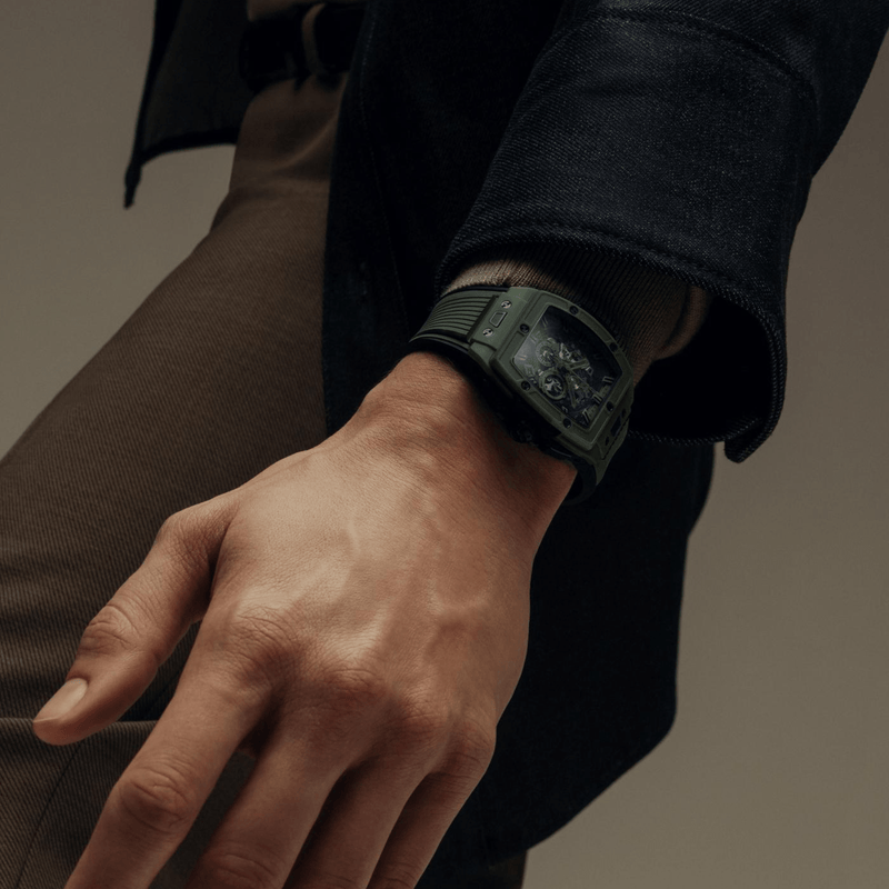 Hublot Spirit Of Big Bang Dark Green Ceramic 42mm-Hublot Spirit Of Big Bang Dark Green Ceramic 42mm - 642.GX.5210.RX