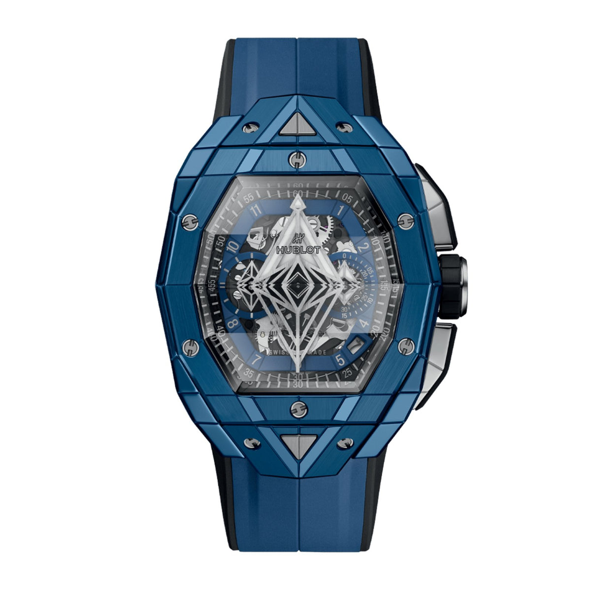 Hublot Spirit Of Big Bang Sang Bleu Blue Ceramic 42mm - 648.EX.0151.RX.MXM24