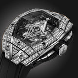 Hublot Spirit of Big Bang Sang Bleu Titanium Pavé 42mm-Hublot Spirit of Big Bang Sang Bleu Titanium Pavé 42mm - 648.NX.0107.RX.1604.MXM23