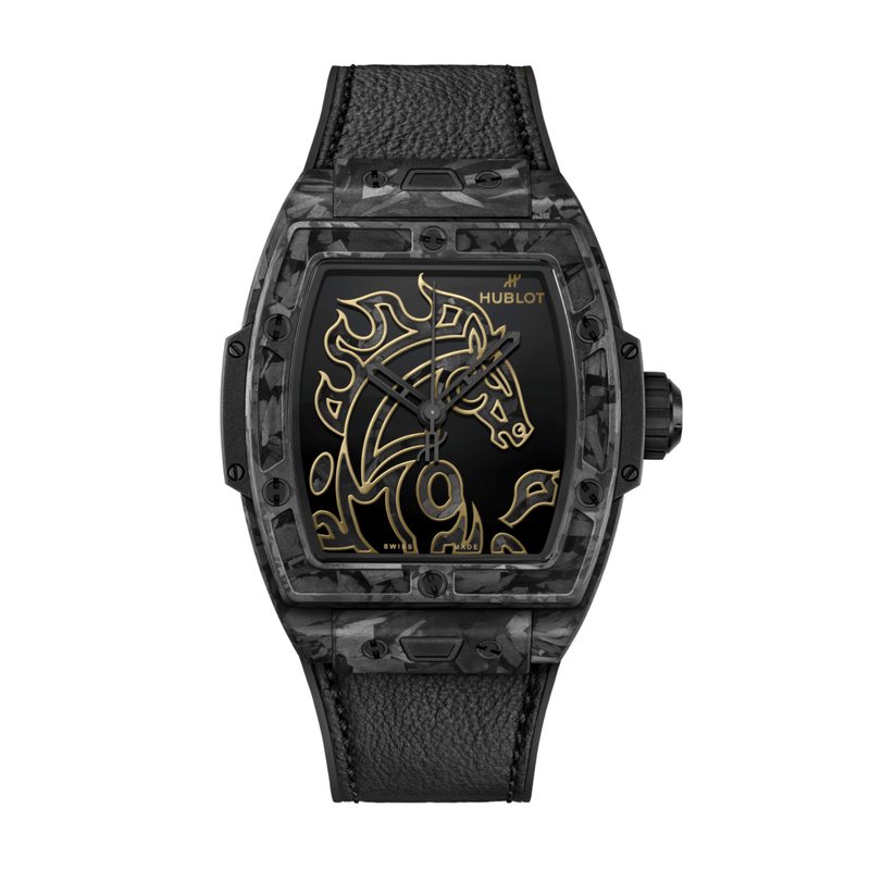Hublot Spirit of Big Bang Year Of The Horse Frosted Carbon 42mm-Hublot Spirit of Big Bang Year Of The Horse Frosted Carbon 42mm 646.QK.1230.VR.CNY26