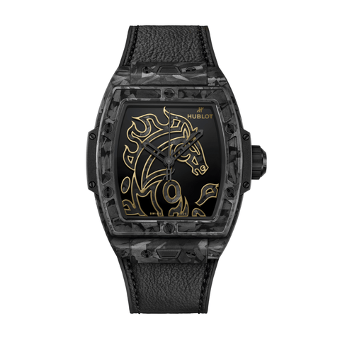 Hublot Spirit of Big Bang Year Of The Horse Frosted Carbon 42mm-Hublot Spirit of Big Bang Year Of The Horse Frosted Carbon 42mm 646.QK.1230.VR.CNY26