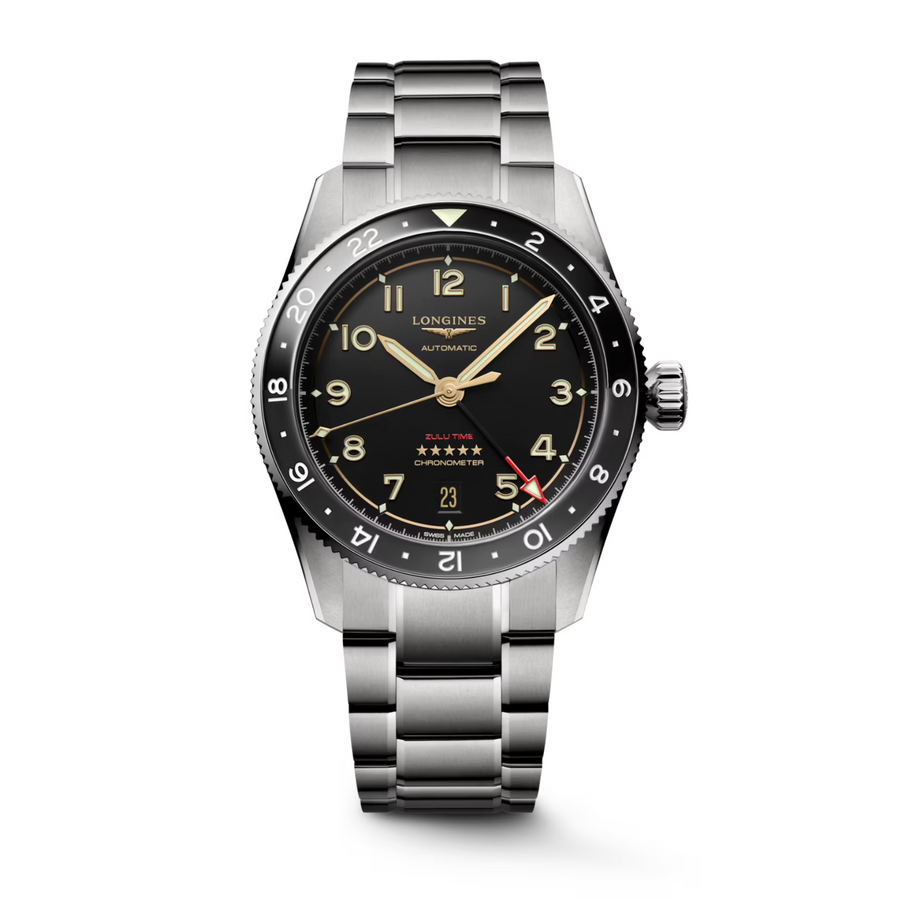 Longines Spirit Zulu Time Titanium 39mm - L3.802.1.53.6