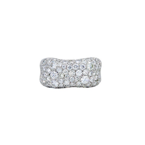 Norman Covan Pavé Diamond Ring-Norman Covan Pavé Diamond Ring - NCR2647-WG