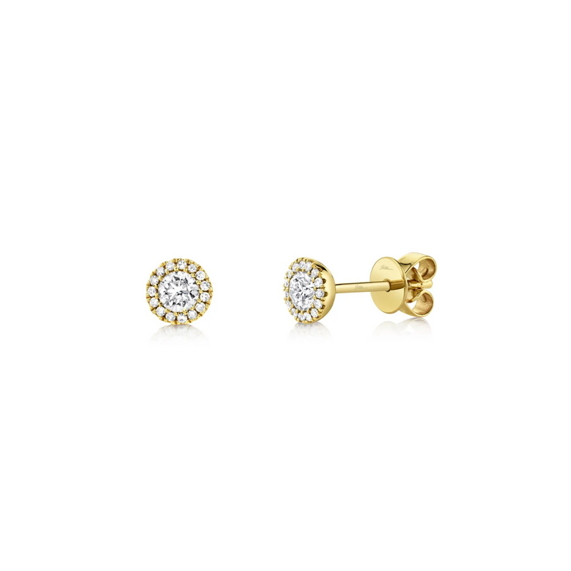 Shy Creation Diamond Stud Earrings 0.48 CT-Shy Creation Diamond Stud Earrings 0.48 CT - SC55005790