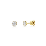 Shy Creation Diamond Stud Earrings 0.48 CT-Shy Creation Diamond Stud Earrings 0.48 CT - SC55005790