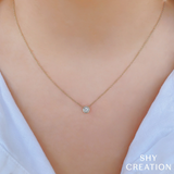 Shy Creation Diamond Necklace 0.14 CT-Shy Creation Diamond Necklace 0.14 CT - SC55002695