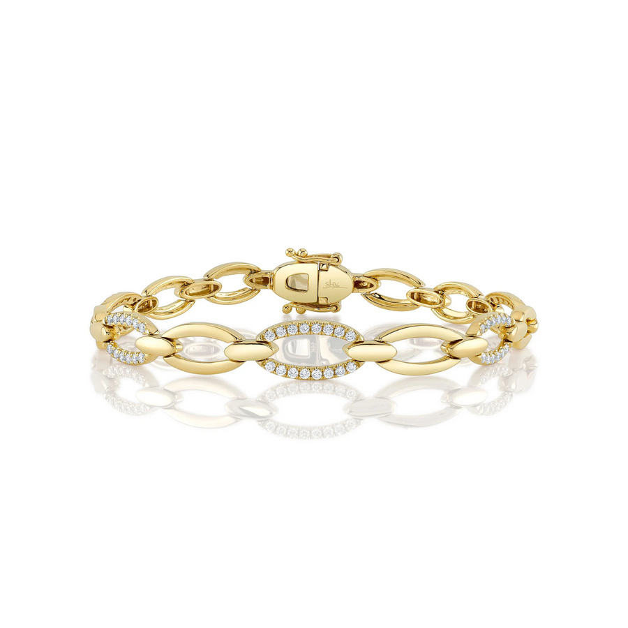 Shy Creation Diamond Link Bracelet 0.74 CT - SC55024779