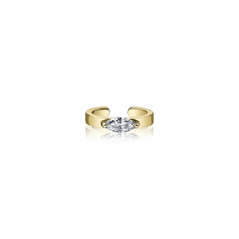 Anita Ko Marquise Diamond Ear Cuff-Anita Ko Marquise Diamond Ear Cuff AKECMQ100-YG