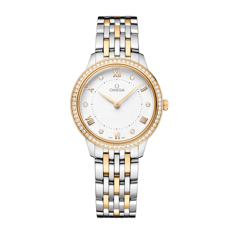 Omega De Ville Prestige 30mm Steel and Yellow Gold-Omega De Ville Prestige 30mm Steel and Yellow Gold 434.25.30.60.52.002